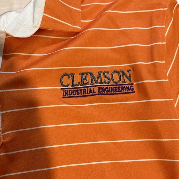 H. Green Clemson Industrial Engineering Golf Shirt NWT - Picture 5 of 5